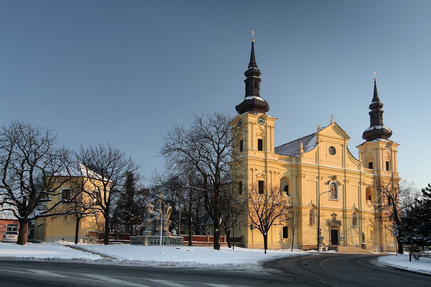 Brno Tuřany Kostel Zvěstování Panny Marie